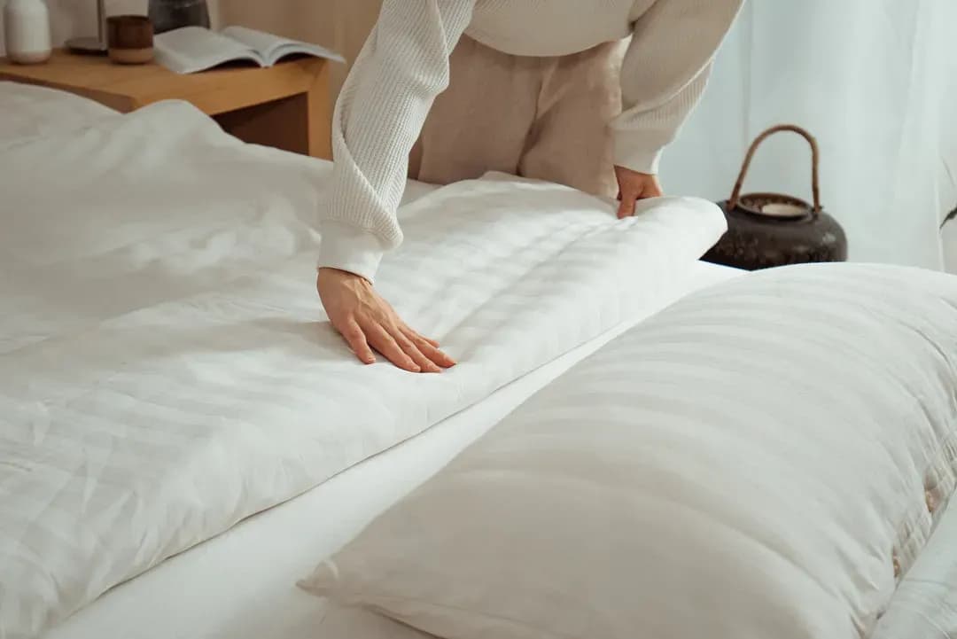 Bettwäsche aus 100 % Bio-Baumwolle, hautfreundlich und allergikergeeignet