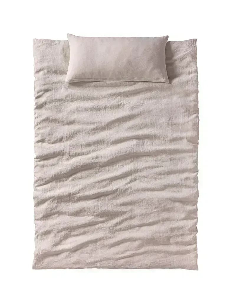 Bettwäsche aus 100 % Hanffasern, kühlend, hautfreundlich und allergikergeeignet