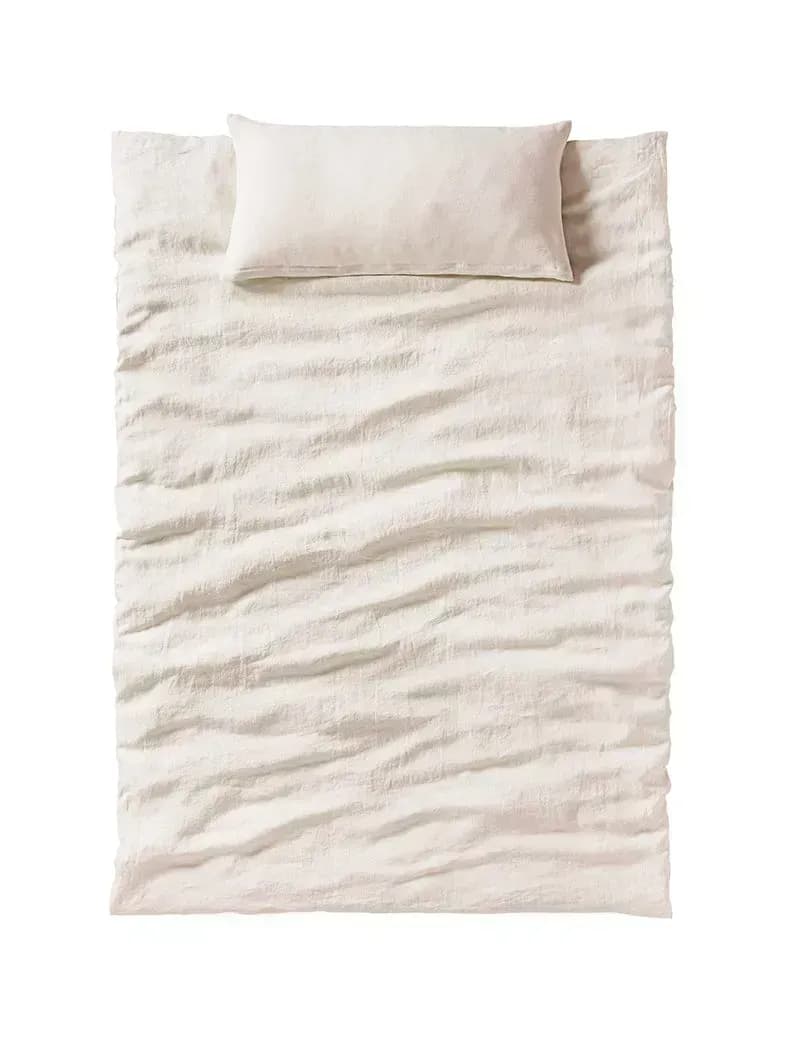 Bettwäsche aus 100 % Hanffasern, kühlend, hautfreundlich und allergikergeeignet