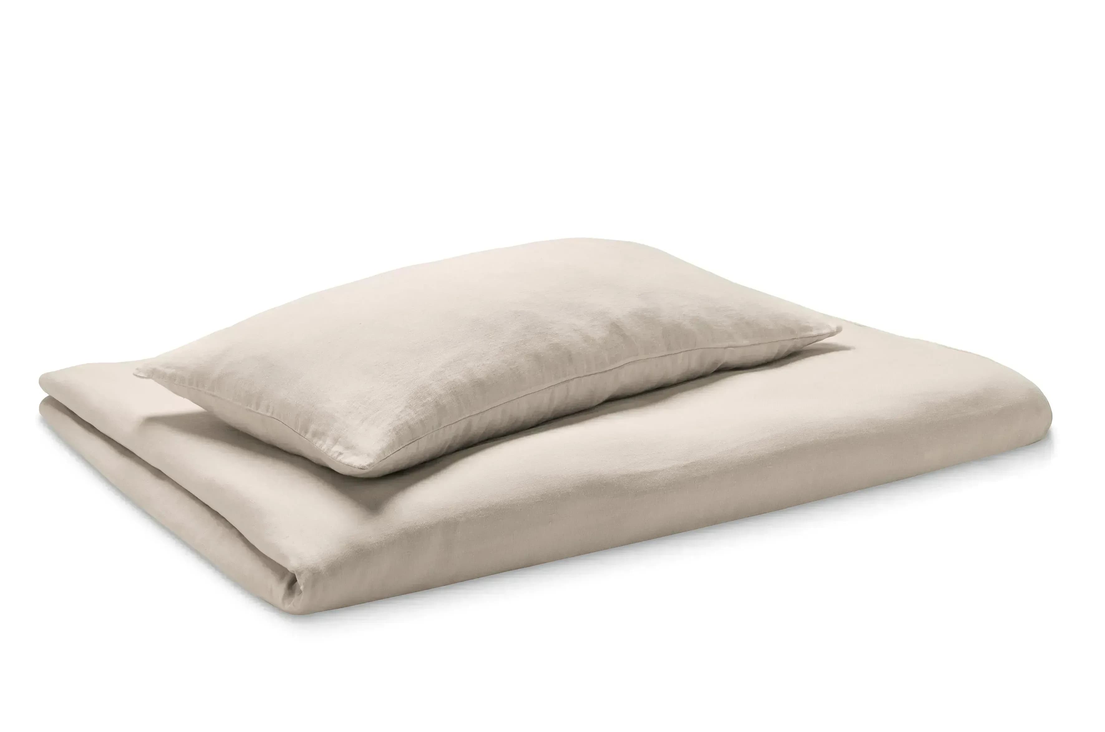 Bettwäsche aus 100 % Hanffasern, kühlend, hautfreundlich und allergikergeeignet